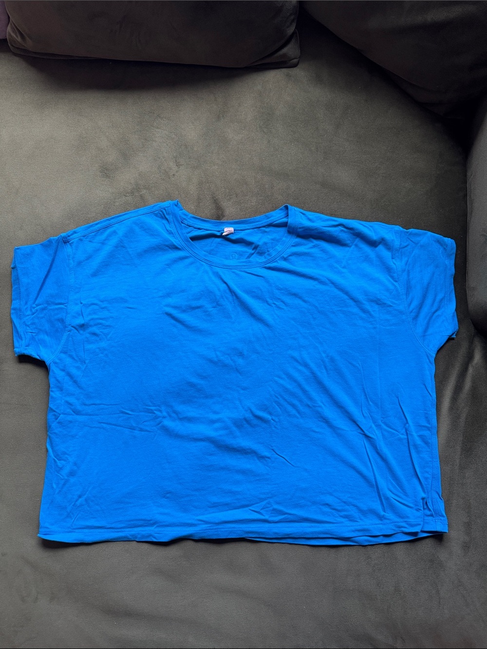 lululemon athletica Bright Blue Short-Sleeve Cates Tee